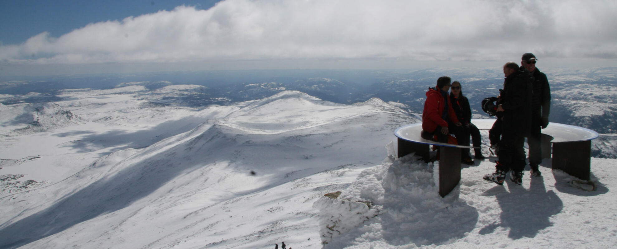 Gaustatoppen solros